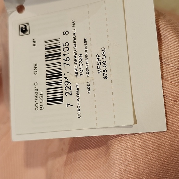 Coach Cap - Picture 4 of 5